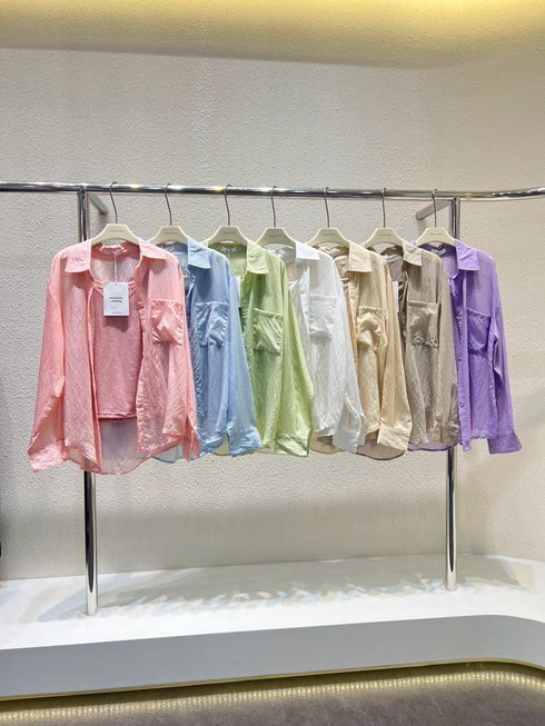 WANWAN Two Piece  Sets Tank Top With Shirts